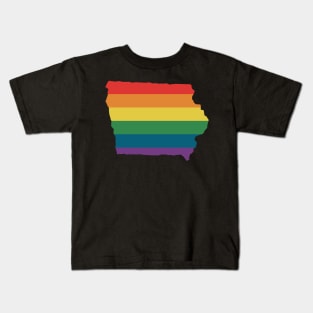 Iowa State Rainbow Kids T-Shirt